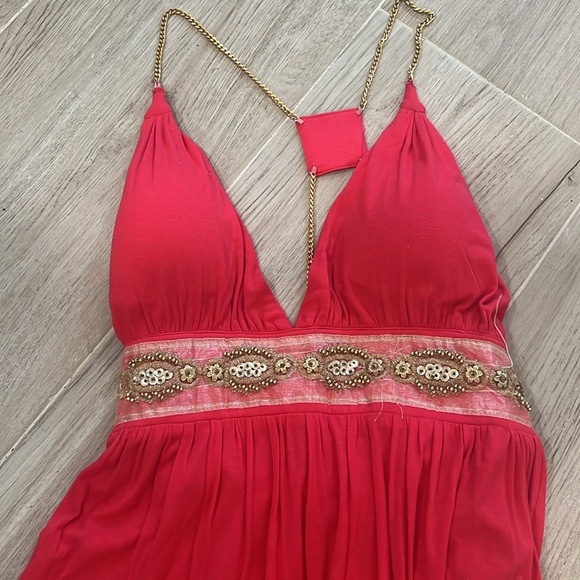 Beaded Maxi Dress - Picture 2 of 4